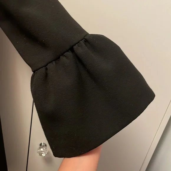 💜 Zara black coat - Picture 3 of 4